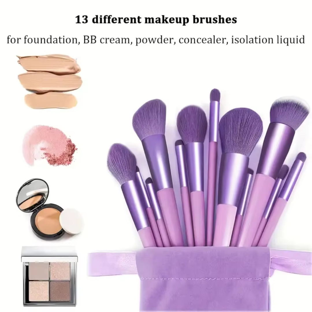 Blevora® Hand Crafted Make-Up Brush Set